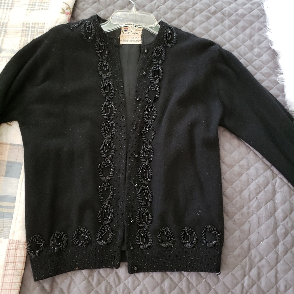 Beaded sweater